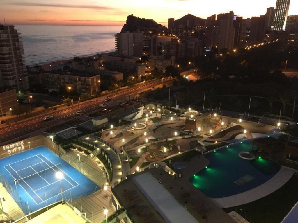 Sunset Drive, Cerca De La Playa Poniente Lejlighed Benidorm Eksteriør billede